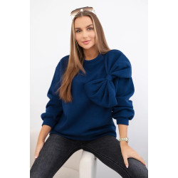 Sieviešu tumši zils džemperis Lente