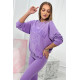 Moteriškas violetinis komplektas California 9451