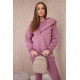 Trijų dalių moteriškas rožinis komplektas Sitin