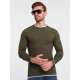 Męski sweter Dinoro w kolorze khaki V7 OM-SWSW-0103