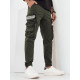 Men's khaki City joggers UX4158 - Trousers Men's khaki City joggers UX4158