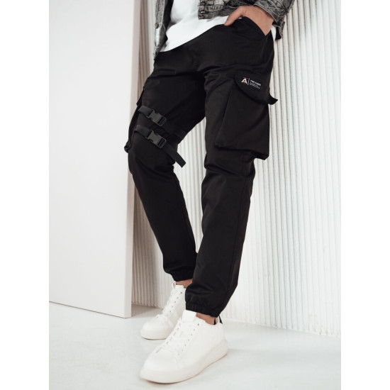 Men's black yoghurt Urban UX4205 - Trousers Men's black yoghurt Urban UX4205