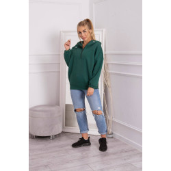 Žalios spalvos džemperis moterims Kesi