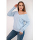 Women's light blue cardigan Comb 21948 - For women Women's light blue cardigan Comb 21948