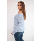 Women's light blue cardigan Comb 21948 - For women Women's light blue cardigan Comb 21948