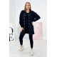 Moteriškas juodas komplektas Triple