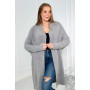 Women's grey cardigan Nave