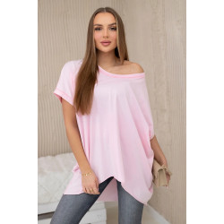 Moteriški rožiniai marškinėliai Jumpy