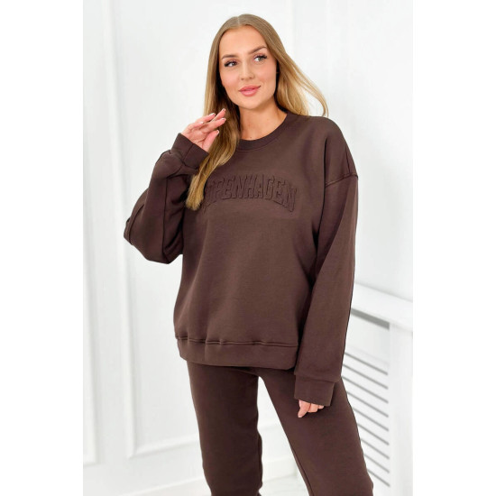 Women's dark brown set Copenhagen 25956 - For women Women's dark brown set Copenhagen 25956