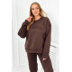 Women's dark brown set Copenhagen 25956 - For women Women's dark brown set Copenhagen 25956