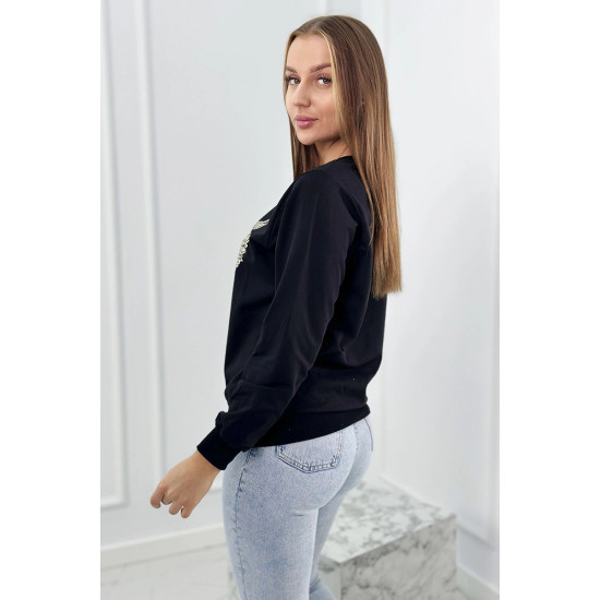 Women's Vintage Black Jumper 27431 - Jumpers Women's Vintage Black Jumper 27431
