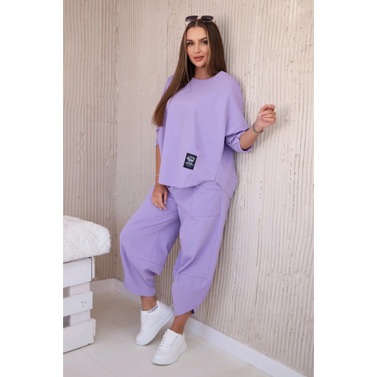 Moteriškas violetinis komplektas Soren 27700