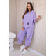 Moteriškas violetinis komplektas Soren 27700
