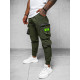 Men's khaki yoghurt Simos O/PS5519 - Trousers Men's khaki yoghurt Simos O/PS5519