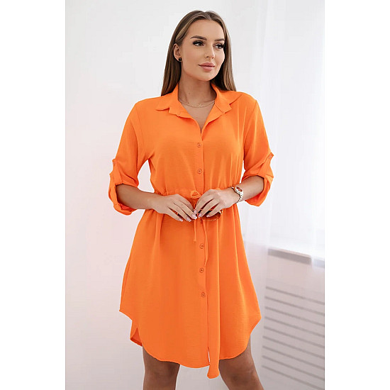 Oranžinės spalvos suknelė Glow 28061