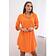 Oranžinės spalvos suknelė Glow 28061
