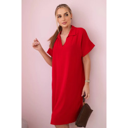 Moteriška raudona suknelė Esteli