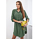 Glow khaki dress 28062