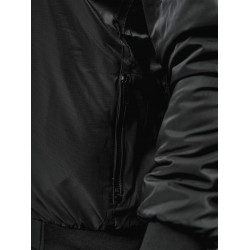 Vyriška dvipusė pilka-juoda striukė Secret