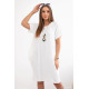 Women's white dress Sanita