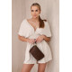 Beżowy kombinezon damski Divine 29080
