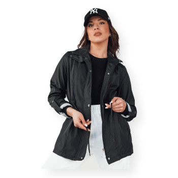 Женская чёрная куртка «Дарья»