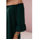 Women's dark green blouse Lisa 28326 - Jumpers Women's dark green blouse Lisa 28326