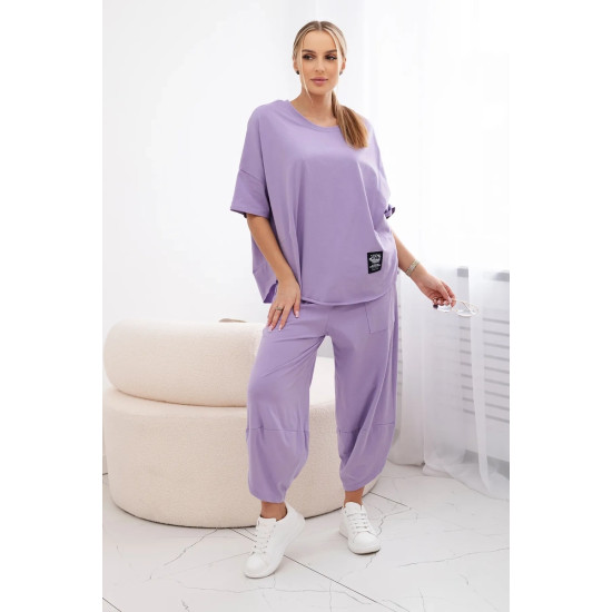 Moteriškas violetinis komplektas Sorena 29174