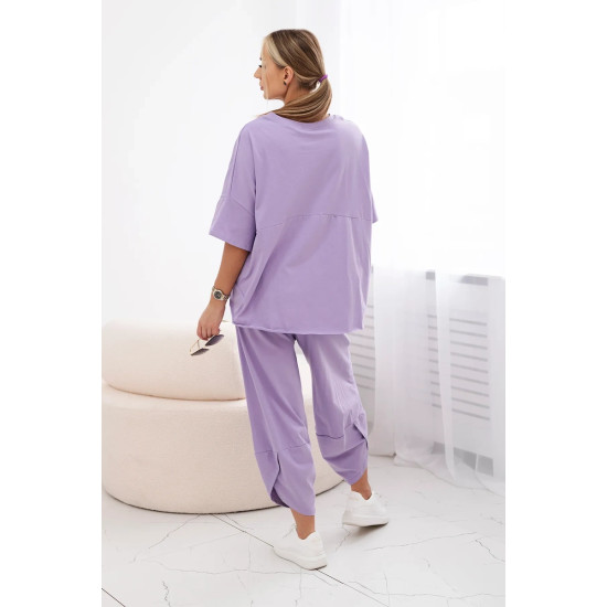 Moteriškas violetinis komplektas Sorena 29174