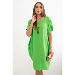 Moteriška žalia suknelė Sanita