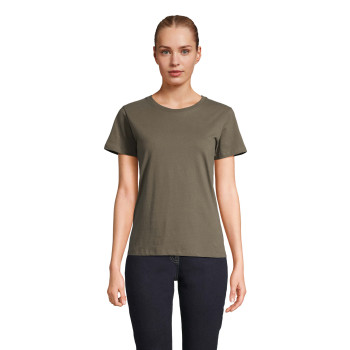 Женские футболки цвета хаки Regent Women