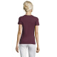 Moteriški bordo marškinėliai Regent Women 01825 - Vyrams Moteriški bordo marškinėliai Regent Women 01825