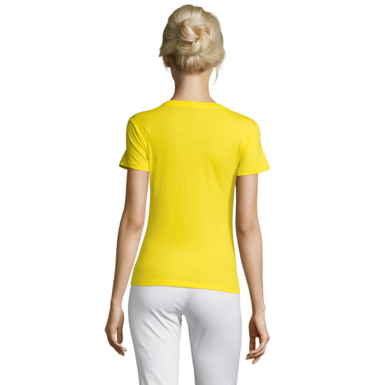 Moteriški geltoni marškinėliai Regent Women 01825 - Vyrams Moteriški geltoni marškinėliai Regent Women 01825