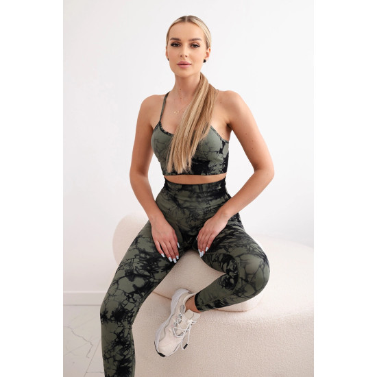 Moteriškas chaki komplektas Fitness 29315