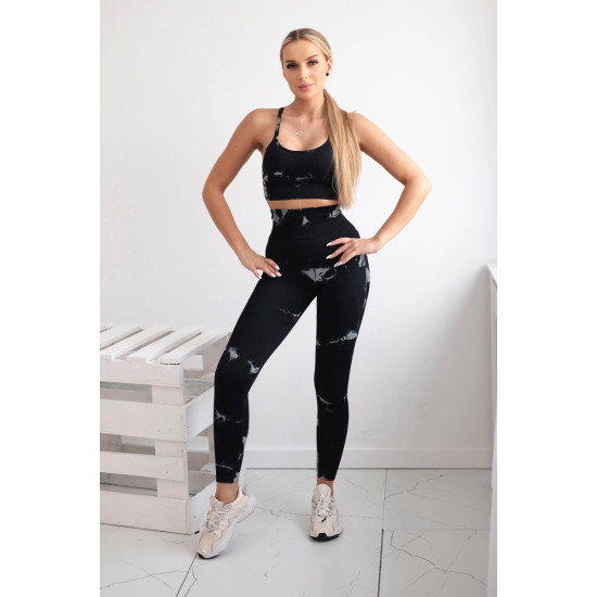 Moteriškas juodas komplektas Push Up 29307