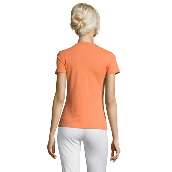 Moteriški persiko spalvos marškinėliai Regent Women 01825 - Vyrams Moteriški persiko spalvos marškinėliai Regent Women 01825