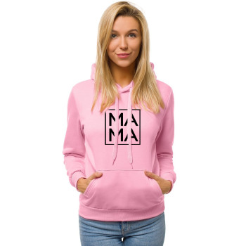 Женский розовый свитшот MAMA 