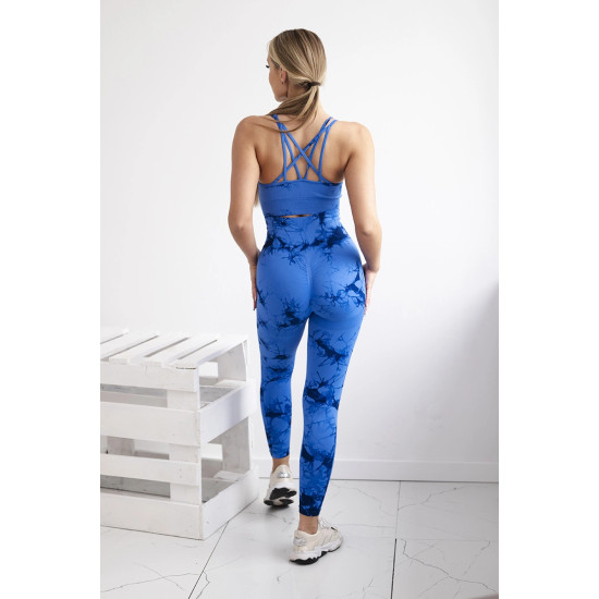 Moteriškas mėlynas komplektas Push Up 29306