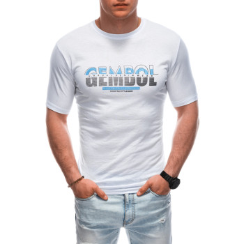 Мужские белые футболки Gembol