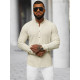 Men's beige shirt Litor O/V117 - Men's beige shirt Litor O/V117