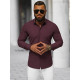 Men's burgundy shirt Garone O/V116 - Action Men's burgundy shirt Garone O/V116