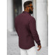 Men's burgundy shirt Garone O/V116 - Action Men's burgundy shirt Garone O/V116