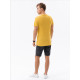 Men's yellow T-shirt Dad (black) PK1468 - T-shirt Men's yellow T-shirt Dad (black) PK1468
