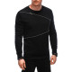 Men's black Zipper jumper OM-SSNZ-22FW-005 - Men's Sweaters| Sweaters online Men's black Zipper jumper OM-SSNZ-22FW-005