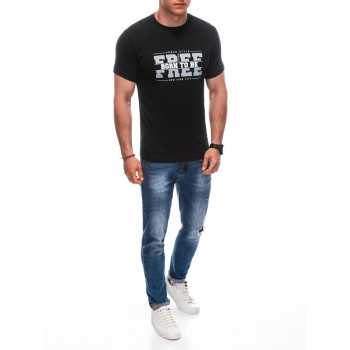 Мужские чёрные футболки Free