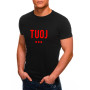 Meeste must T-särk TUOJ (punane)