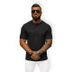 Men's black Totem T-shirt O/L1451 - T-shirt Men's black Totem T-shirt O/L1451