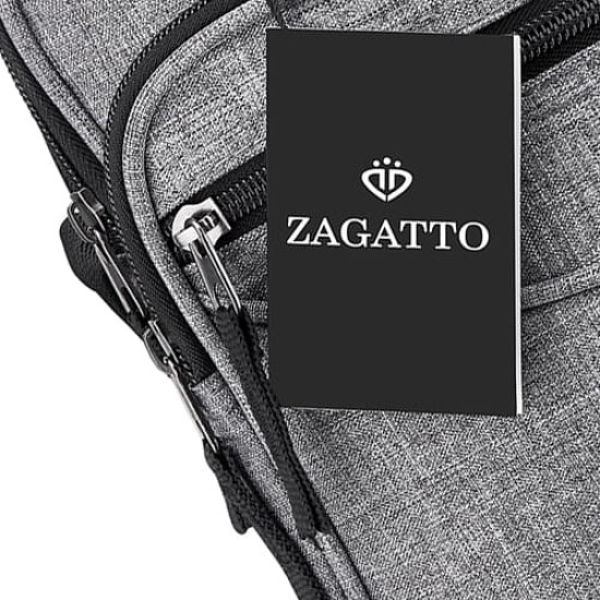 Men's grey handbag Kornel ZG55 - For men Men's grey handbag Kornel ZG55