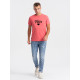 Men's peach T-shirt Dad (black) PK1468 - T-shirt Men's peach T-shirt Dad (black) PK1468
