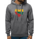 Sale Men's black hooded sweatshirt LTU